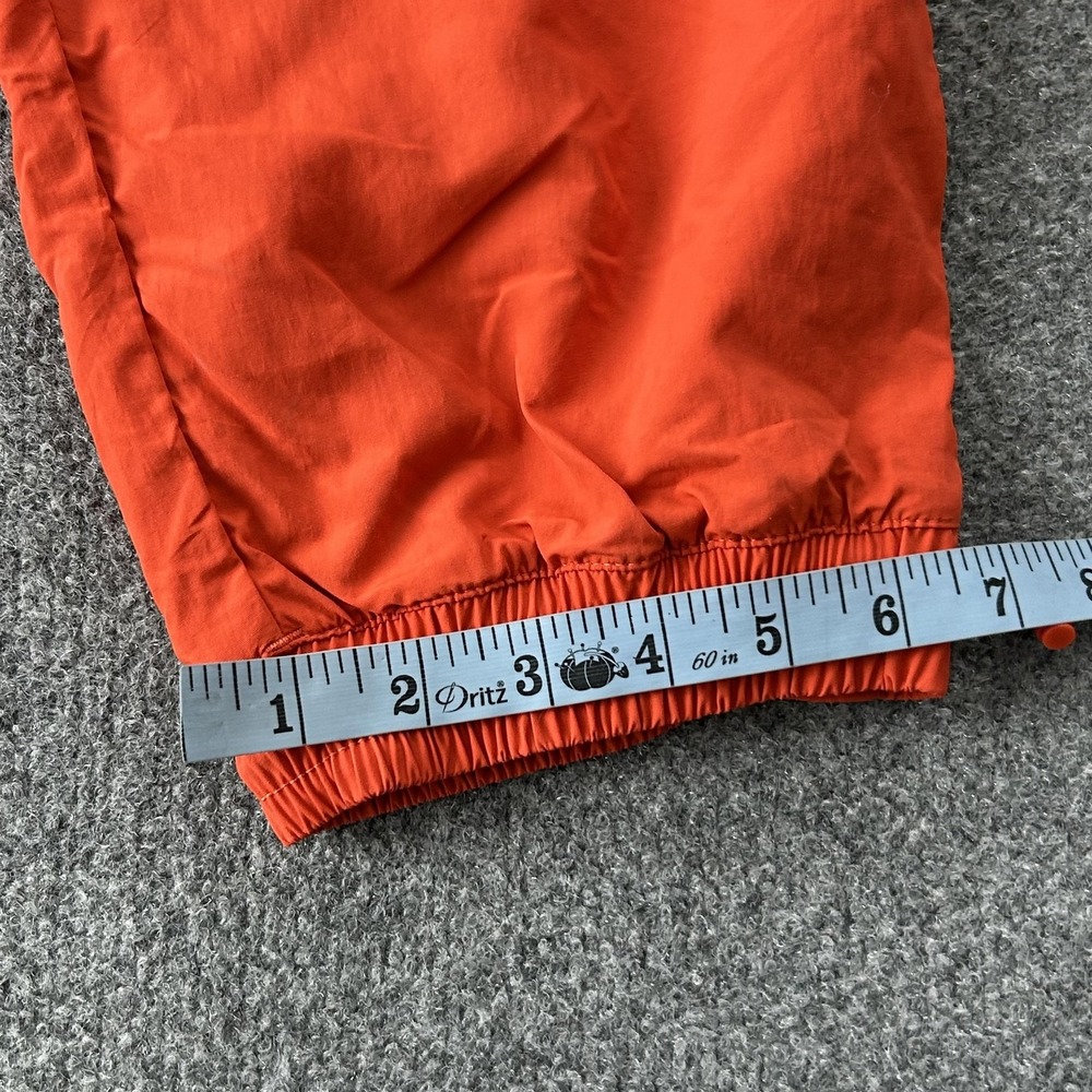 Adidas Stella McCartney Pants Womens Small Orange ASMC‎ Woven TP Track Joggers - Picture 9 of 13